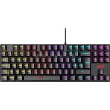 VENTARIS Malevik RGB (Blue Switch) mechanikus gamer billentyűzet USB HU (GT-KB10L-B) billentyűzet