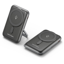 Vention 10000mAh Magnetic Wireless Power Bank (USB-C + Wireless) 20W Black (FHNB0) power bank