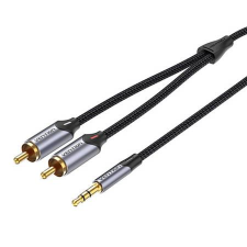 Vention 2xRCA (Cinch) - 3.5mm jack kábel 1.5m (BCNBG) (BCNBG) kábel és adapter