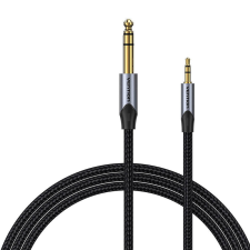 Vention Cable Audio 3.5mm TRS to 6.35mm Vention BAUHJ 5m Gray kábel és adapter