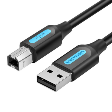 Vention Cable USB 2.0 A to B Vention COQBI 3m (black) kábel és adapter