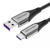 Vention Cable USB-C to USB 2.0 Vention COFHG, FC 1.5m (grey)
