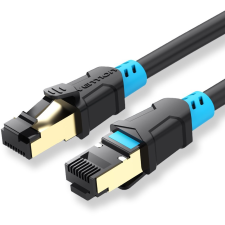 Vention Cat.6 SFTP Patch Cable, 3m, fekete (VAP-A06-B300) kábel és adapter