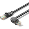 Vention Cat.6 UTP Downward Right Angle Ethernet Patch Cable 1.5M Black (IBWBG)