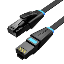 Vention Cat.6 UTP lapos hálózati kábel 15m fekete (IBJBN) (IBJBN) kábel és adapter