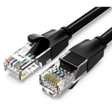 Vention Cat.6 UTP Patch Cable, 1.5m, fekete kábel és adapter