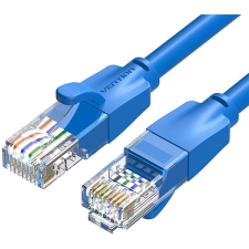 Vention Cat.6 UTP Patch Cable, 1m, kék kábel és adapter