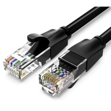 Vention Cat.6 UTP Patch Cable, 8m, fekete kábel és adapter