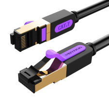 Vention Cat.7 SFTP hálózati kábel 0,5m fekete (ICDBD) (ICDBD) kábel és adapter