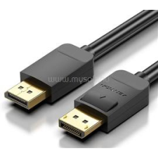 Vention Displayport 5m kábel (fekete) (HACBJ) kábel és adapter