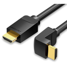 Vention HDMI 2.0 Right Angle Cable 90 Degree 3m Black kábel és adapter