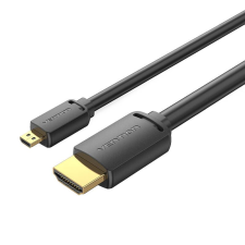 Vention HDMI-A - HDMI-D átalakító kábel 4K HD 2m fekete (AGIBH) (AGIBH) kábel és adapter