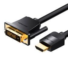 Vention HDMI - DVI átalakító kábel 3m fekete (ABFBI) kábel és adapter