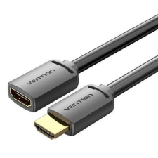 Vention hdmi/m - hdmi/f (4k, hd, pvc, fekete), 5m, kábel kábel és adapter