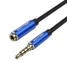Vention hosszabbító audiokábel TRRS 3.5mm 1m kék (BHCLF) (BHCLF) kábel és adapter