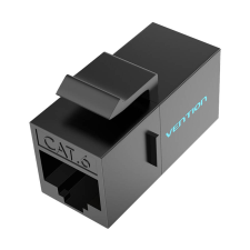 Vention IPGB0 Cat.6 UTP Keystone modul - Fekete kábel és adapter