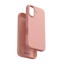 Vention iPhone 16 Liquid szilikon MagSafe tok - Dusty Pink tok és táska