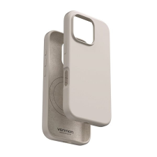 Vention iPhone 16 Pro Liquid szilikon MagSafe tok - Gravel Grey tok és táska