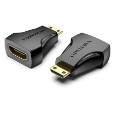 Vention Mini HDMI (M) to HDMI (F) Adapter Black kábel és adapter