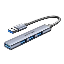 Vention Mini Hub USB-A - 3xUSB-A 0,15m szürke (CKOHB) (CKOHB) mobiltelefon kellék