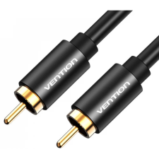 Vention RCA Összekötő Fekete 1m VAB-R09-B100 kábel és adapter