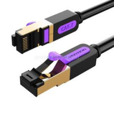 Vention SFTP Patch Cat.7 1m, kábel (fekete) (ICDBF) kábel és adapter