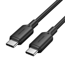 Vention Szövet USB-C -> USB-C,(3A, fekete), 2m, kábel kábel és adapter