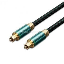 Vention Toslink optikai audio,réz, szövet 3m kábel (zöld) (BKBGI) kábel és adapter