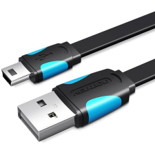Vention USB2.0 to miniUSB Cable 2m Black kábel és adapter