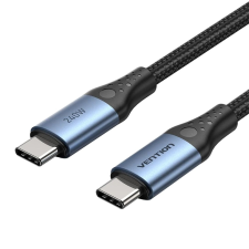 Vention USB 2.0 5A 240W 1m BLACK USB-C to C cable kábel és adapter