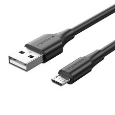 Vention USB 2.0 A - Micro-B kábel 2A 1,5m fekete (CTIBG) kábel és adapter