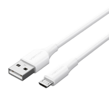 Vention USB 2.0 A - Micro-B kábel 2A 2m fehér (CTIWH) kábel és adapter