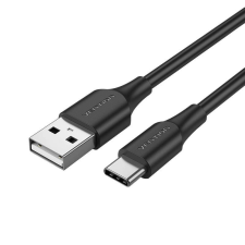 Vention USB 2.0 A - USB-C kábel 3A 0,25m fekete (CTHBC) kábel és adapter
