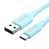 Vention USB 2.0 A - USB-C kábel 3A 2m világos kék (COKSH) (COKSH)
