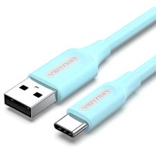 Vention USB 2.0 to USB-C 3A Cable 1m Light Blue kábel és adapter