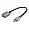 Vention USB 3.0 A - USB-C OTG kábel 0.15m szürke (CCXHB) (CCXHB)
