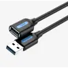  Vention USB-A 3.0/M -> USB-A 3.0/F, (hosszabbító,PVC), 1m, kábel - CBHBF