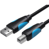 Vention USB-A to USB-B Print Cable 3m Black