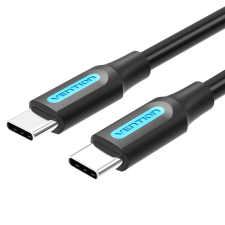 Vention USB-C 2.0/M, 1,5m, (fekete,PVC), kábel kábel és adapter