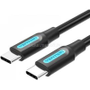 Vention USB-C 2.0/M 1m, PVC kábel (fekete)  (COSBF)