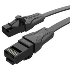 Vention UTP Patch Cat.6, lapos 15m, kábel (fekete) (IBABN) kábel és adapter