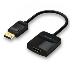Vention Vention Displayport -> HDMI (fekete), 0,15m, konverter kábel és adapter
