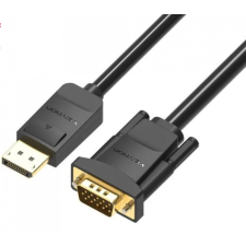 Vention Vention Displayport -> VGA, (fekete), 2m, kábel kábel és adapter