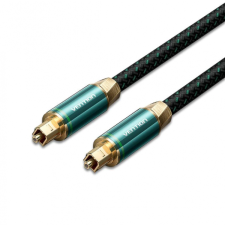 Vention Vention Toslink optikai, (audio,réz, szövet, zöld), 1,5m, kábel kábel és adapter