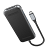 Vention Vention USB-C -> HDMI/USB-C Gen 1/USB 3.0 x 2/RJ45/SD/TF/TRRS 3.5mm/PD (0,15m Szürke Aluminum Ötvözet) Dokkoló