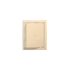 VENTS Műanyag szervízajtó 300X400 bézs színben hűtés, fűtés szerelvény