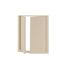 VENTS MŰANYAG SZERVIZAJTÓ 400X400 bézs hűtés, fűtés szerelvény