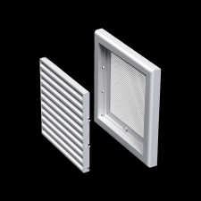 VENTS ROVARHÁLÓS MŰANYAG SZELLŐZŐRÁCS 187X187MM építőanyag