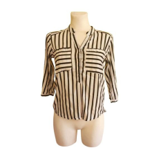  Vera Moda szürke csíkos női blúz (méret: XS)