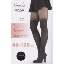Veradea Fantasia 1268 combfix hatású divatharisnya 40-120 DEN S/M fekete harisnya, combfix